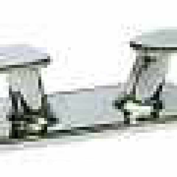 BITTA DUE FUSTI IN ACCIAIO INOX MM.300